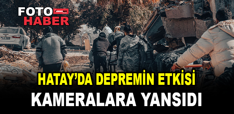 hatay deprem goruntuler