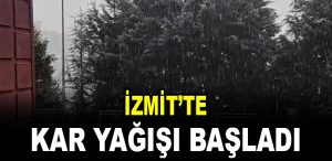 izmit kar yagisi