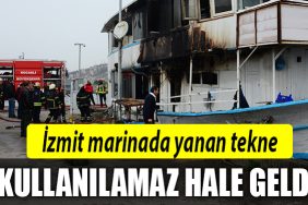 izmit marina yangin
