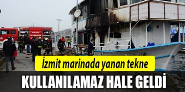 izmit marina yangin