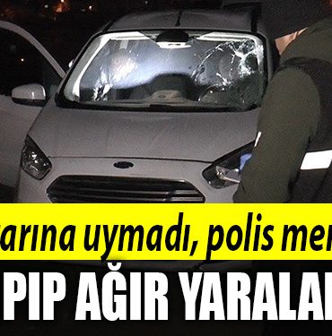 kocael polis memurunu yaraladi