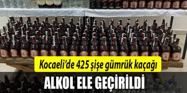 kocaeli alkol kacak