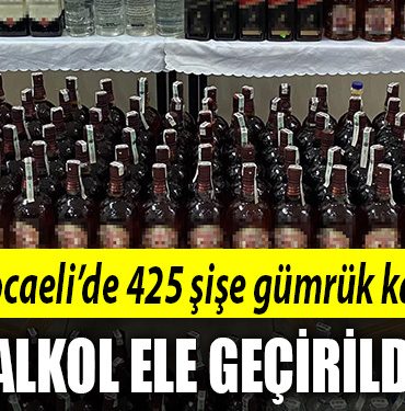 kocaeli alkol kacak