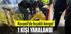 kocaeli bicakli kavga 1 yarali