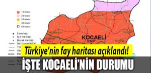 kocaeli deprem haritasi