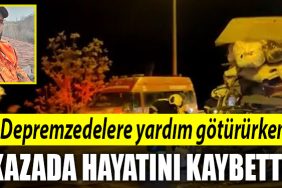 kocaeli deprem kaza