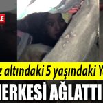 kocaeli deprem yagmur enkaz