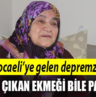 kocaeli depremzede 2