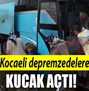 kocaeli depremzede