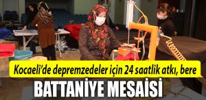 kocaeli depremzede battaniye