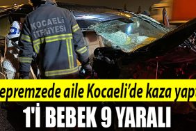 kocaeli depremzede kaza