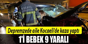 kocaeli depremzede kaza