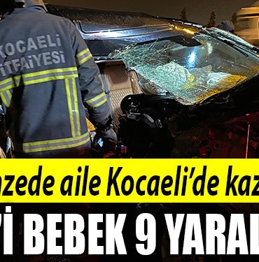 kocaeli depremzede kaza