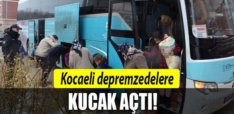 kocaeli depremzede