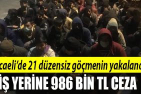 kocaeli duzensiz gocmen
