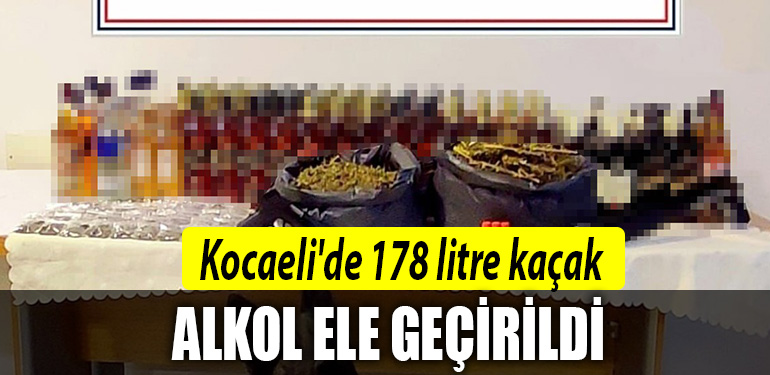 kocaeli kacak alkol