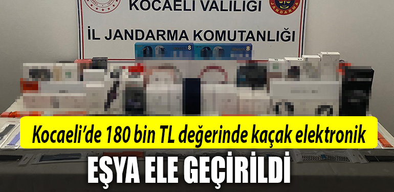 kocaeli kacak eloktronik