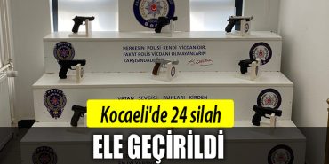 kocaeli kacak silah