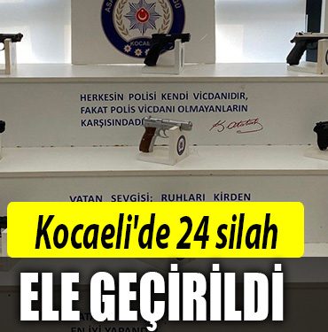 kocaeli kacak silah