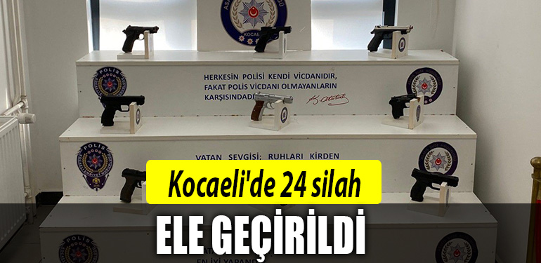 kocaeli kacak silah