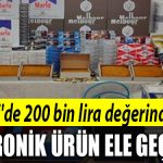 kocaeli kacak urun