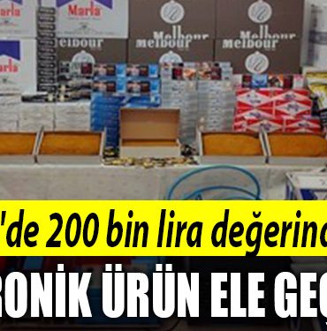 kocaeli kacak urun