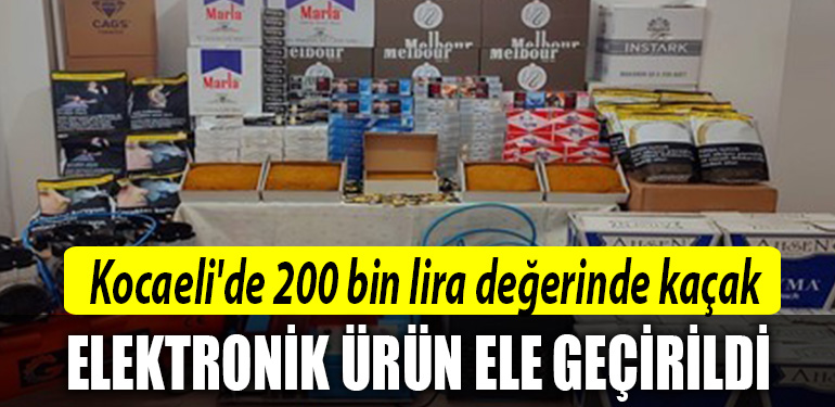 kocaeli kacak urun