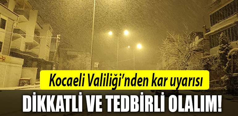 kocaeli kar 1