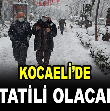 kocaeli kar tatili