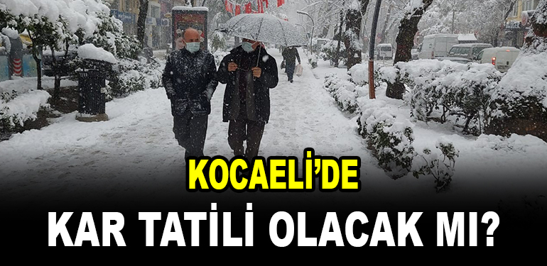 kocaeli kar tatili
