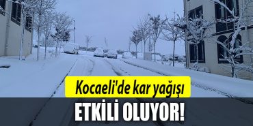 kocaeli kar yagisi 1