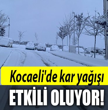 kocaeli kar yagisi 1