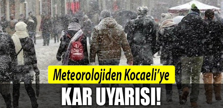kocaeli kar