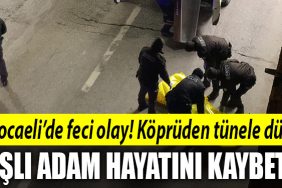 kocaeli kaza yasli adam