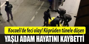 kocaeli kaza yasli adam