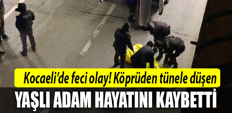 kocaeli kaza yasli adam