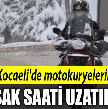 kocaeli motokurye
