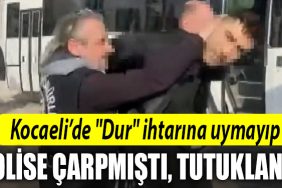 kocaeli polise carpti