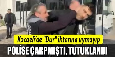 kocaeli polise carpti