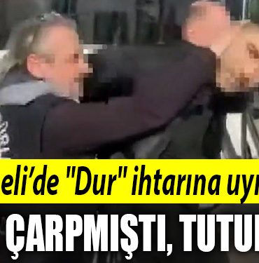 kocaeli polise carpti