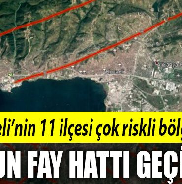 kocaeli risk haritasi