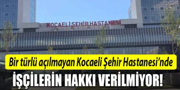 kocaeli sehir hastanesi