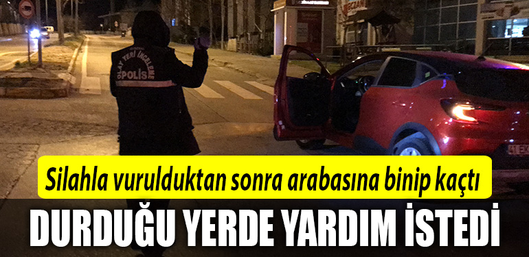 kocaeli silahla vuruldu