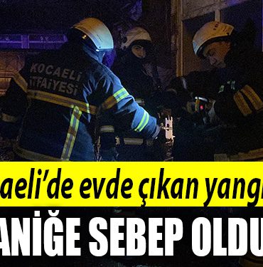 kocaeli yangin