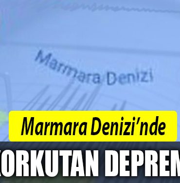 marmara denizi deprem