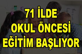 okul oncesi egitim