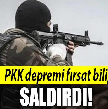 pkk deprem