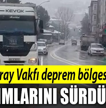 zeray vakfi deprem