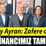 AK Parti Kocaeli Milletvekili Aday Adayi Nilay Ayran Zafere olan inancimiz tam