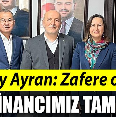 AK Parti Kocaeli Milletvekili Aday Adayi Nilay Ayran Zafere olan inancimiz tam
